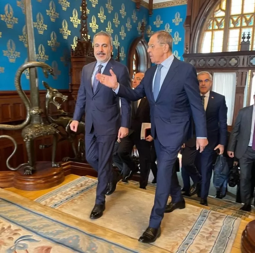Bakan Fidan Rusya'da mevkidaşı Lavrov ile görüştü
