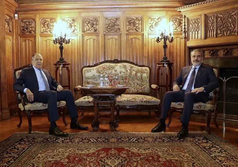 Bakan Fidan Rusya'da mevkidaşı Lavrov ile görüştü