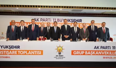 11 ilin AK Partili Grup Başkanvekili toplandı