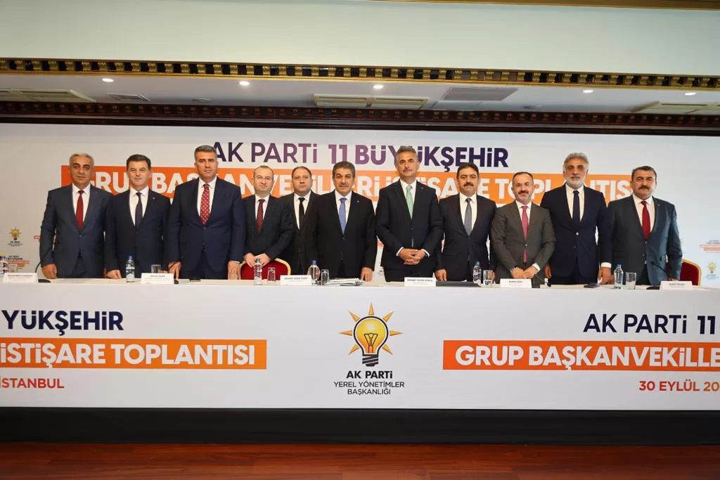 11 ilin AK Partili Grup Başkanvekili toplandı