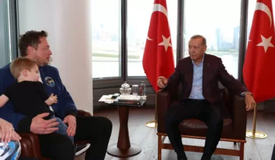 Cumhurbaşkanı Erdoğan Musk’ı kabul etti