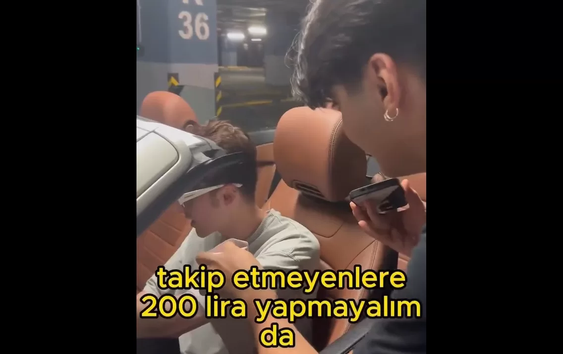 Sosyal medya fenomenine tepki videosu çektiler