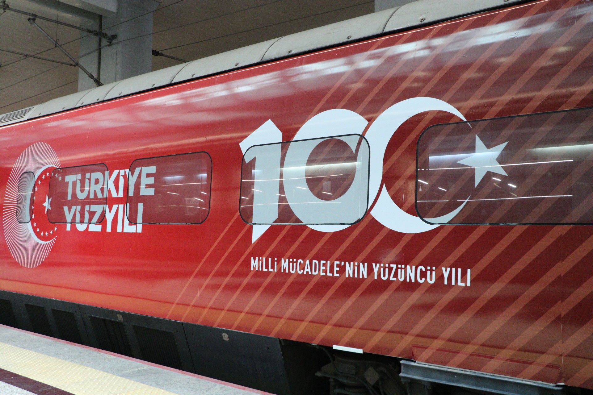 100. Yıl Treni Ankara’dan yola çıktı