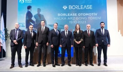 Borsa İstanbul’da gong Borlease Otomotiv için çaldı