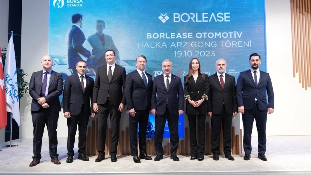 Borsa İstanbul’da gong Borlease Otomotiv için çaldı