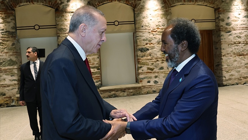 Cumhurbaşkanı Erdoğan, Somalili mevkidaşıyla görüştü