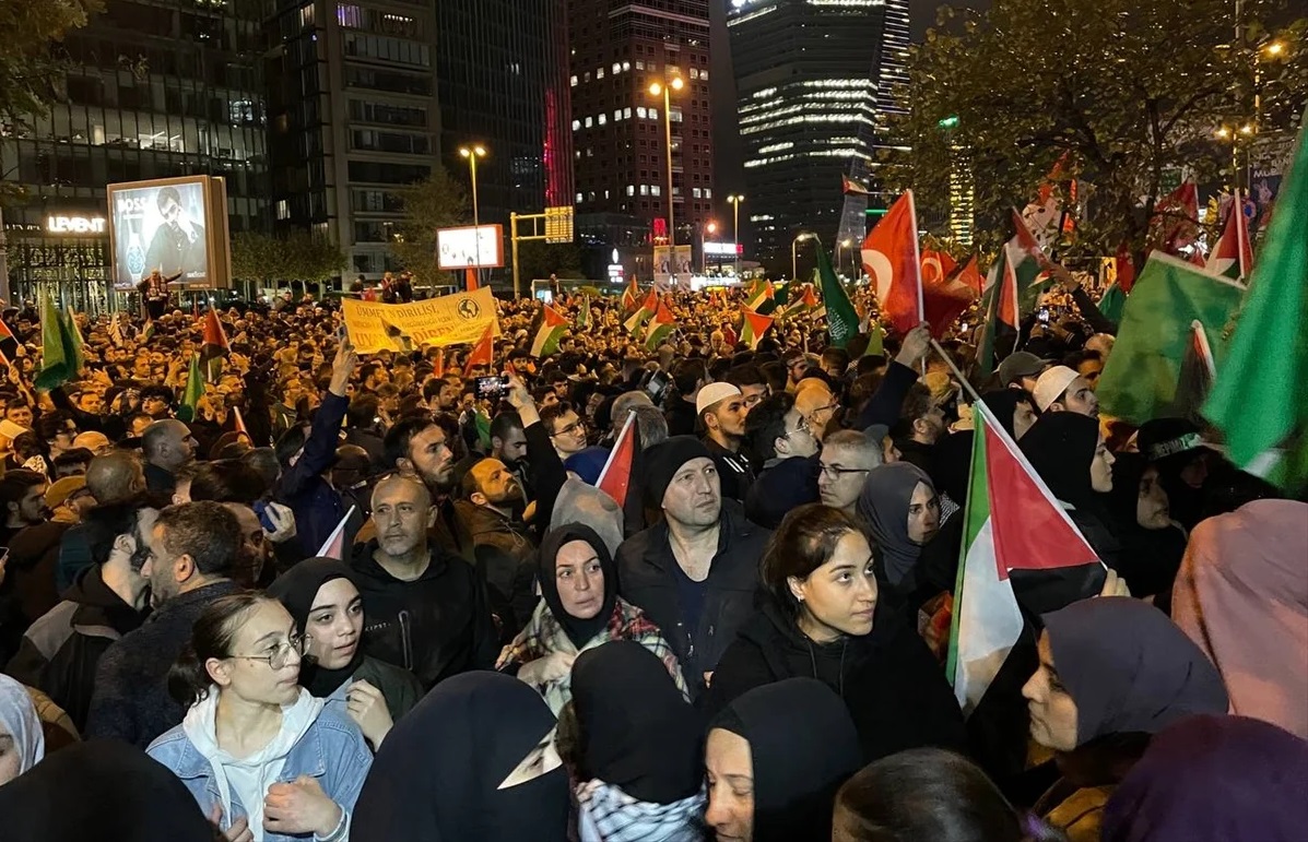 Türkiye genelinde İsrail protestoları