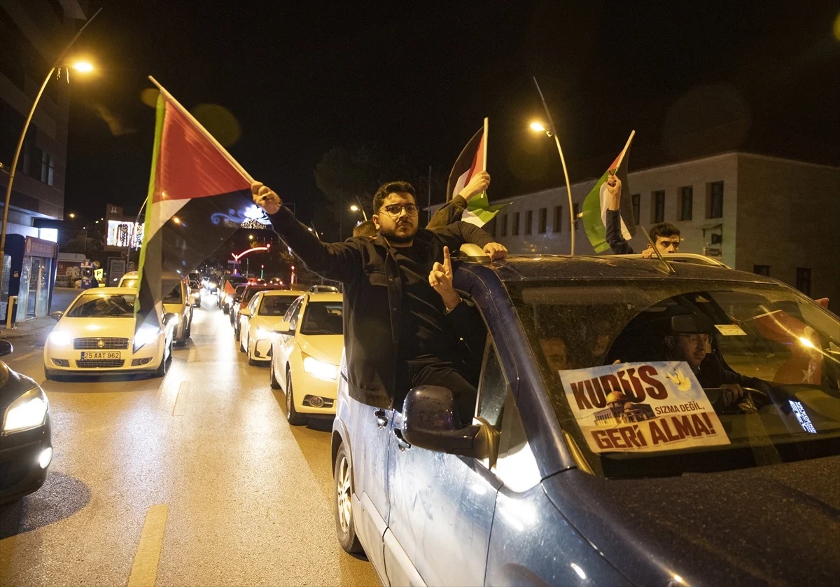 Türkiye genelinde İsrail protestoları