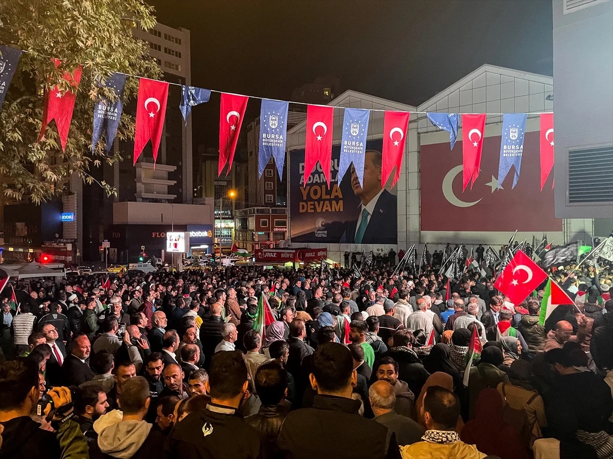 Türkiye genelinde İsrail protestoları