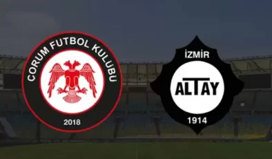 CANLI İZLE! Altay Çorum FK TRENDYOL 1. LİG MAÇI! Çorum Altay maçı bugün saat kaçta?