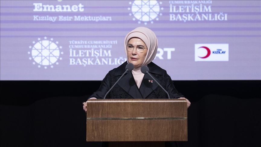 Emine Erdoğan’dan ‘kalıcı barış’ mesajı