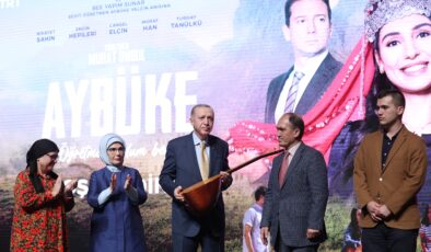 Cumhurbaşkanı Erdoğan, Aybüke filminin galasına katıldı