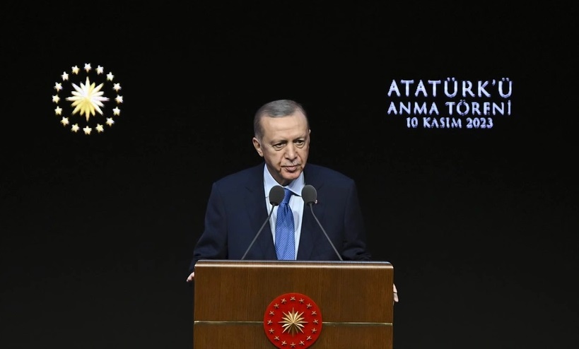 Erdoğan, Atatürk’ü Anma Töreni’nde konuştu