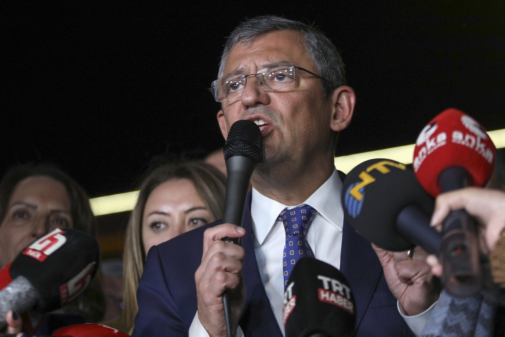 CHP lideri Özel, “Can Atalay Eylemi’ne” katıldı