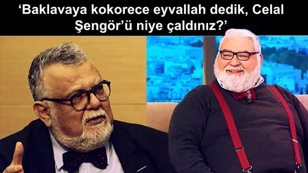 Celal Şengör kopyası: Baklavadan sonra şimdi de Celali Sengoretsi