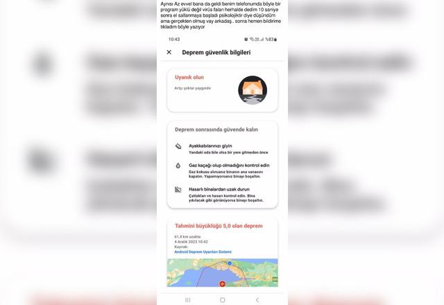Depremde Google'ın uyarı sistemi devreye girdi! Google deprem uyarısı nedir? Google deprem uyarısı nasıl açılır? Google deprem uyarısı çalışıyor mu?