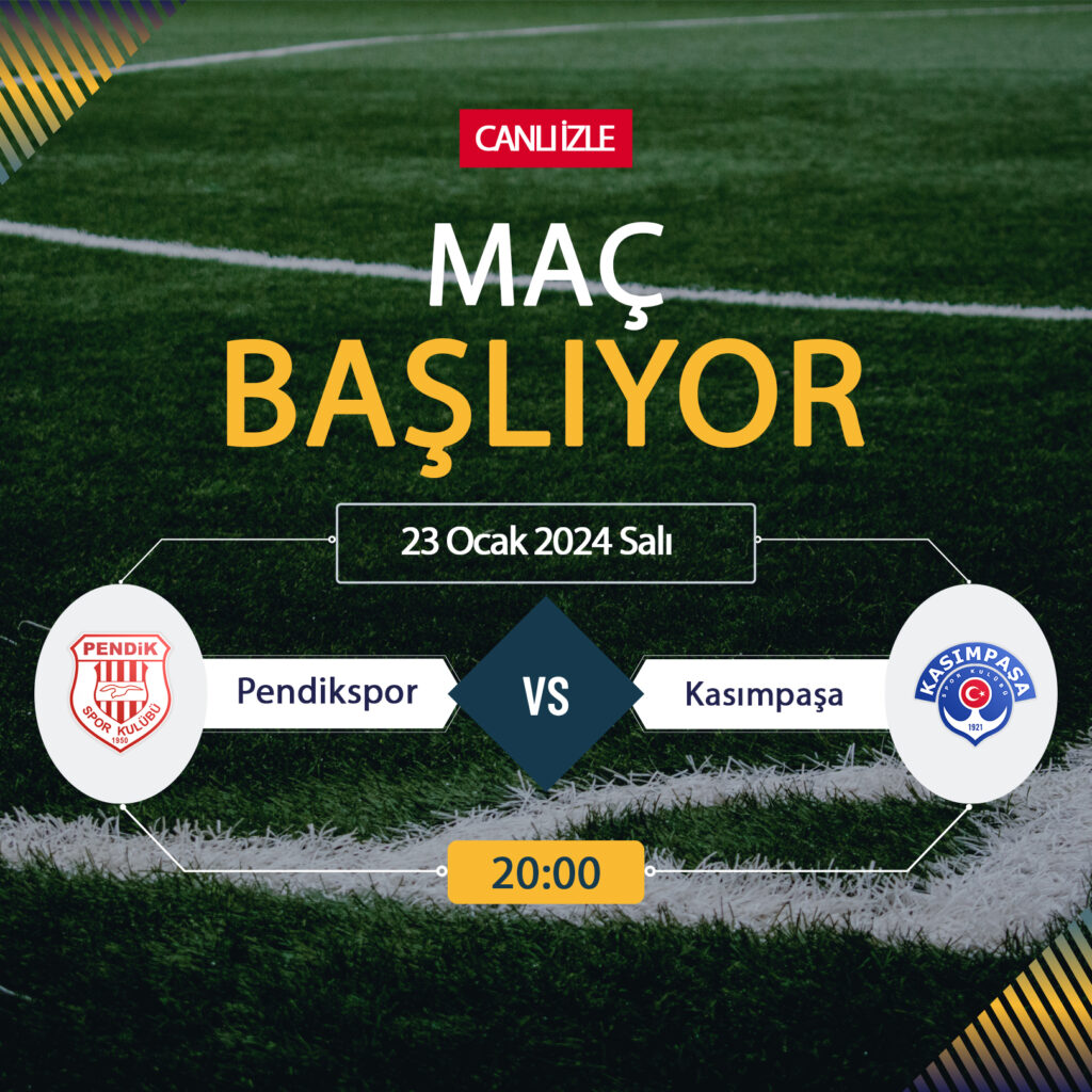 Pendikspor Kasımpaşa maçı ne zaman? CANLI İZLE Pendikspor Kasımpaşa saat kaçta? beIN SPORTS Canlı İzle