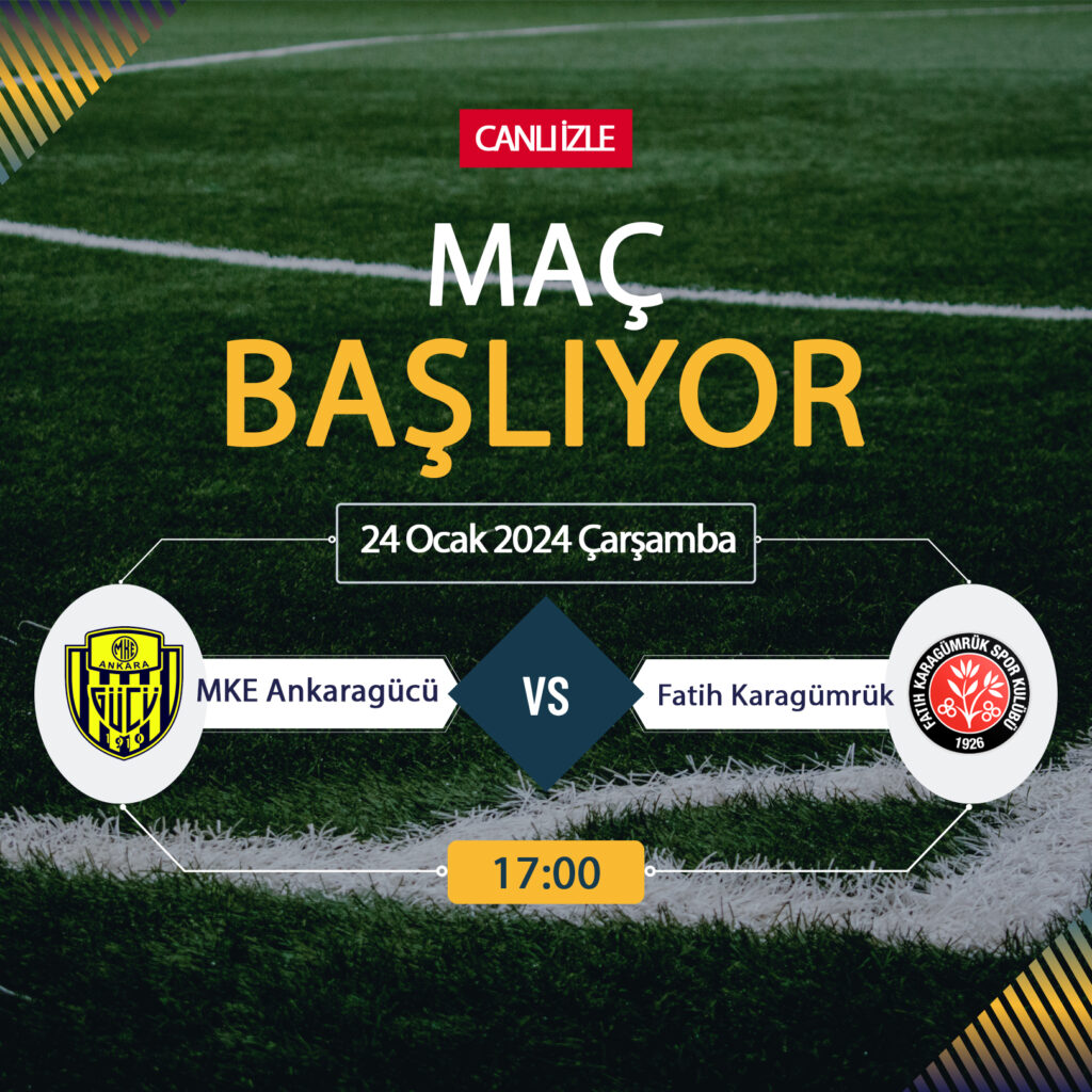 Ankaragücü Karagümrük maçı hangi kanalda? Ankaragücü Karagümrük maçı canlı izle! TRT Spor, BeIN Sports, Justin Tv, Selçuksports, Taraftarium24 CANLI İZLE