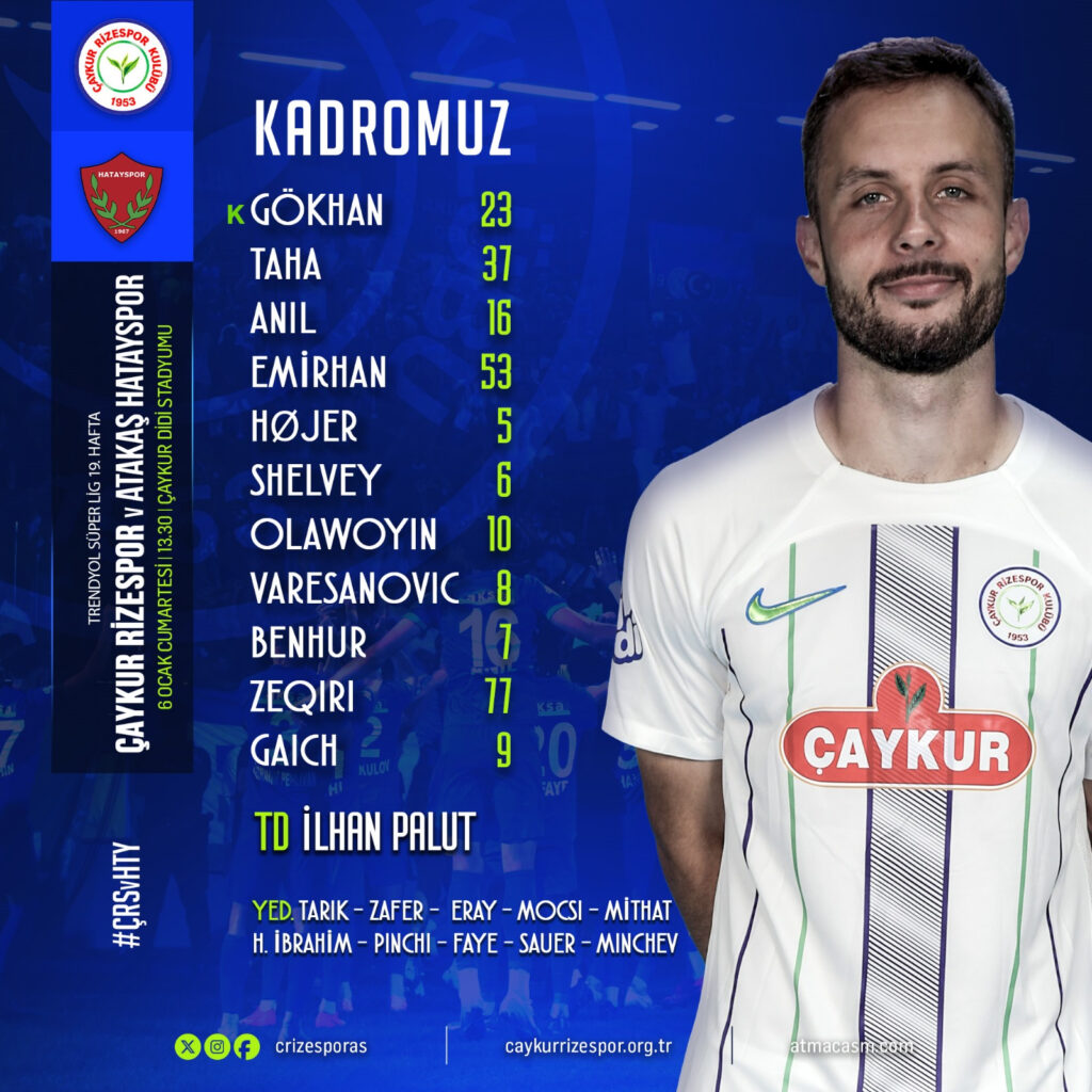 Çaykur Rizespor Hatayspor maçı hangi kanalda? BeIN Sports, Justin Tv, Selçuksports, Taraftarium24 CANLI İZLE 