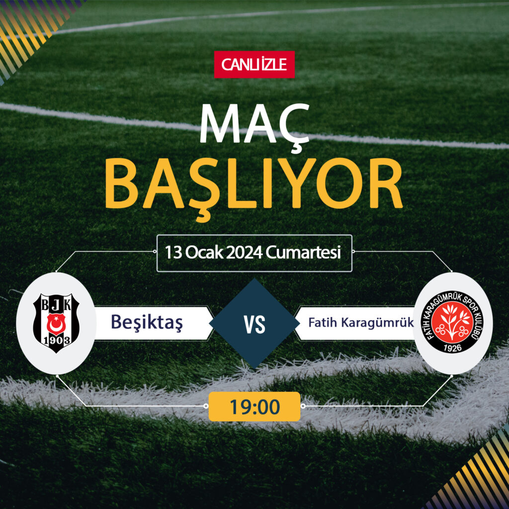 Beşiktaş Karagümrük canlı ŞİFRESİZ DONMADAN İZLE! Beşiktaş Karagümrük BeIN Sports (13 OCAK) CANLI İZLE!