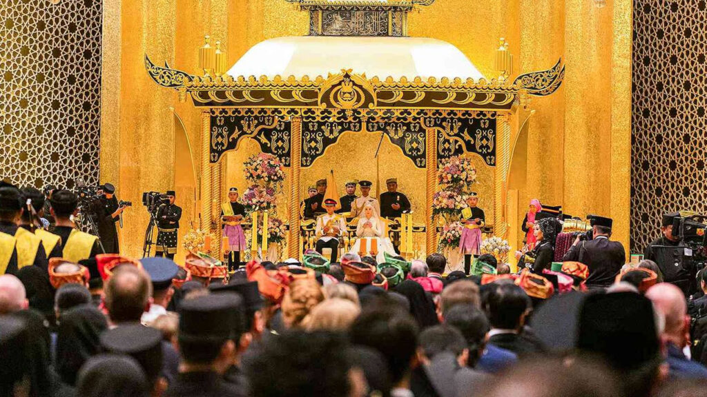 Brunei Hassanal Bolkiah oğlu evlendi! Dünyanın en zengini Prens Abdul Mateen evlendi! Yılın düğünü 9 gece 10 gün sürecek