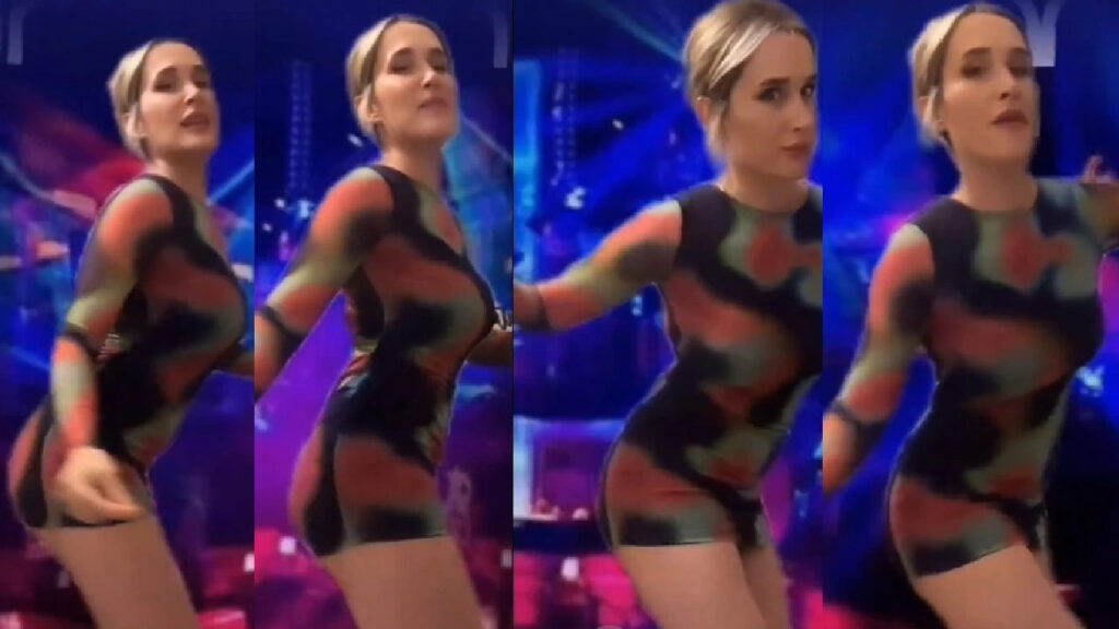 Yeni moda pavyon dansı: Survivor Sema Aydemir pavyon elbisesi giyip akıma katıldı