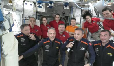 İlk Türk astronot Alper Gezeravcı, Uluslararası Uzay İstasyonu’nda!