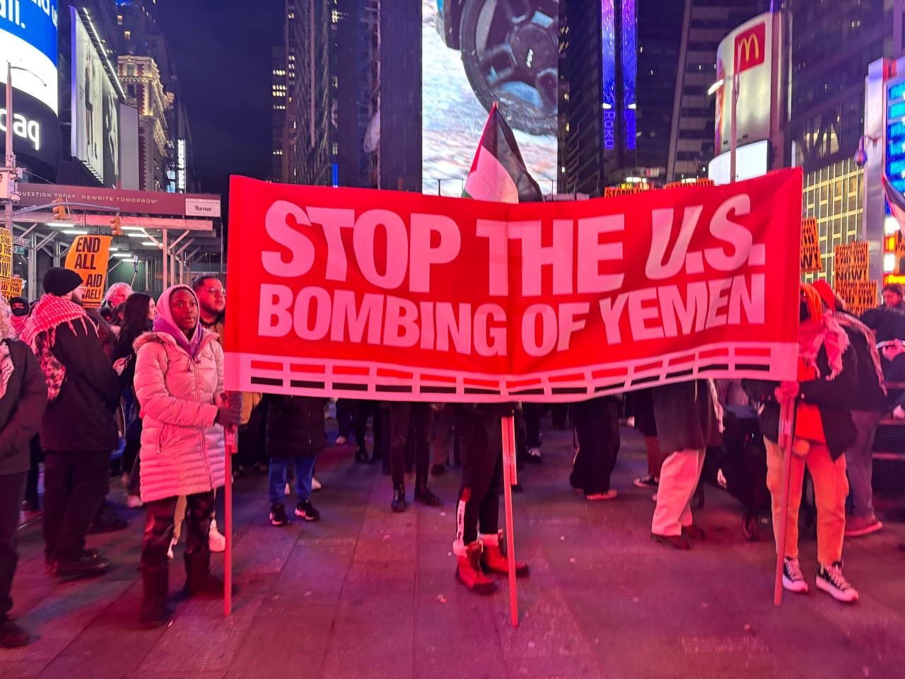 Amerika’da ‘Yemen’ protestosu