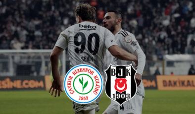 Çaykur Rizespor-Beşiktaş BeIN Sports1 CANLI İZLE 9 OCAK 2024