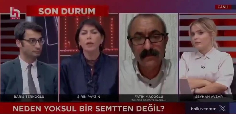 Halk TV’de Kadıköy’den aday olan Fatih Maçoğlu’na tepki