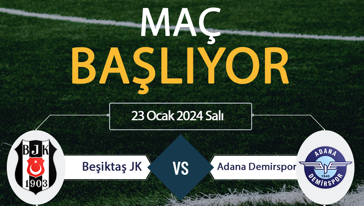 Beşiktaş Adana Demirspor maçı ne zaman? CANLI İZLE Beşiktaş Adana Demirspor saat kaçta? beIN SPORTS Canlı İzle