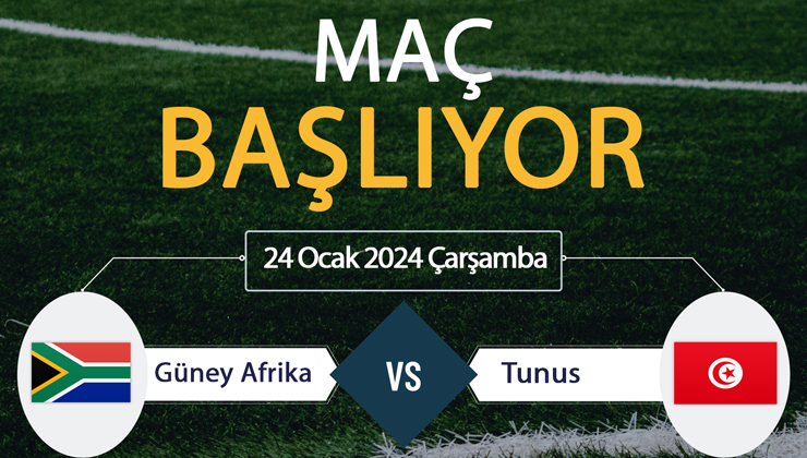 Güney Afrika Tunus maçı hangi kanalda? Güney Afrika Tunus maçı canlı izle! TV 8,5 S Sport Plus, TRT Spor, BeIN Sports, Justin Tv, Selçuksports, Taraftarium24 CANLI İZLE