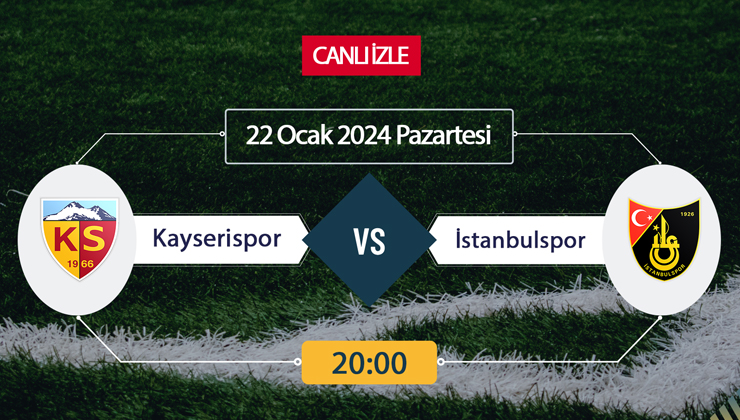 Kayserispor İstanbulspor maçı ne zaman, saat kaçta ve nerede? Trendyol Süper Lig CANLI İZLE– Kayserispor İstanbulspor maçı saat kaçta? BeIN SPORT1