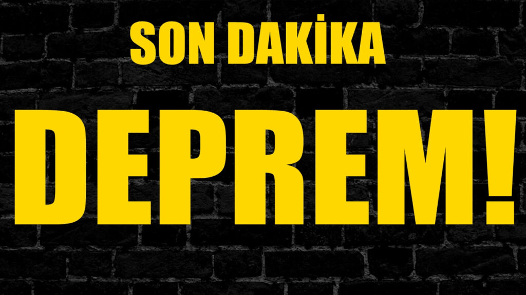 Deprem Son Dakika: Malatya'da korkutan sarsıntı