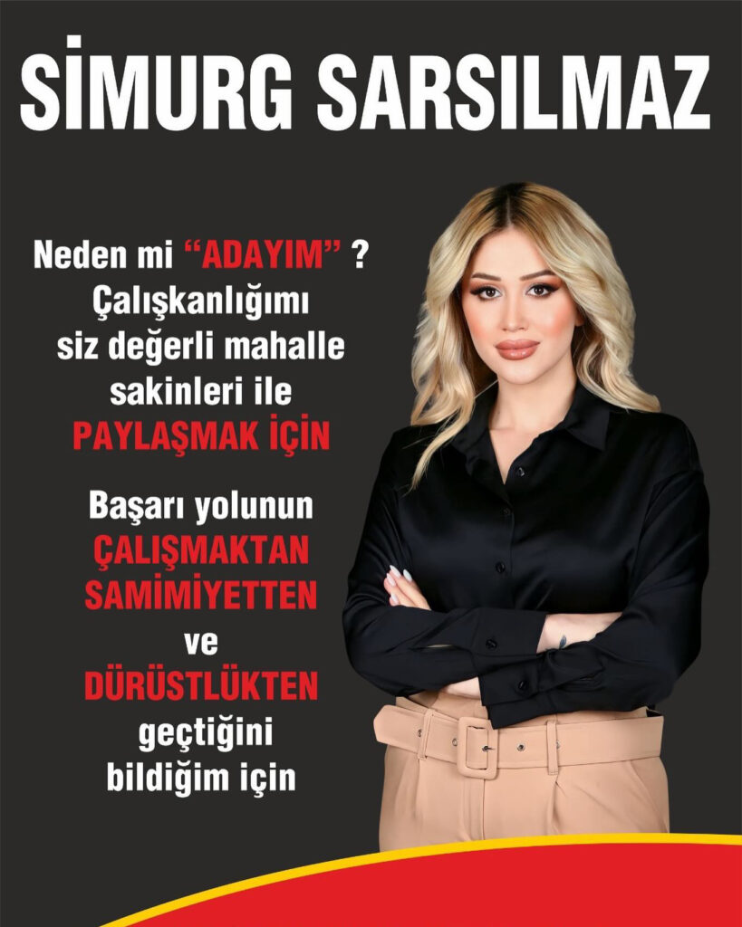 Simurg Sarsılmaz muhtar adayı oldu! Diyarbakır'da şaşırtan muhtar adayı! Güzelliğiyle baş döndüren Simurg Sarsılmaz seçimlere renk katacak