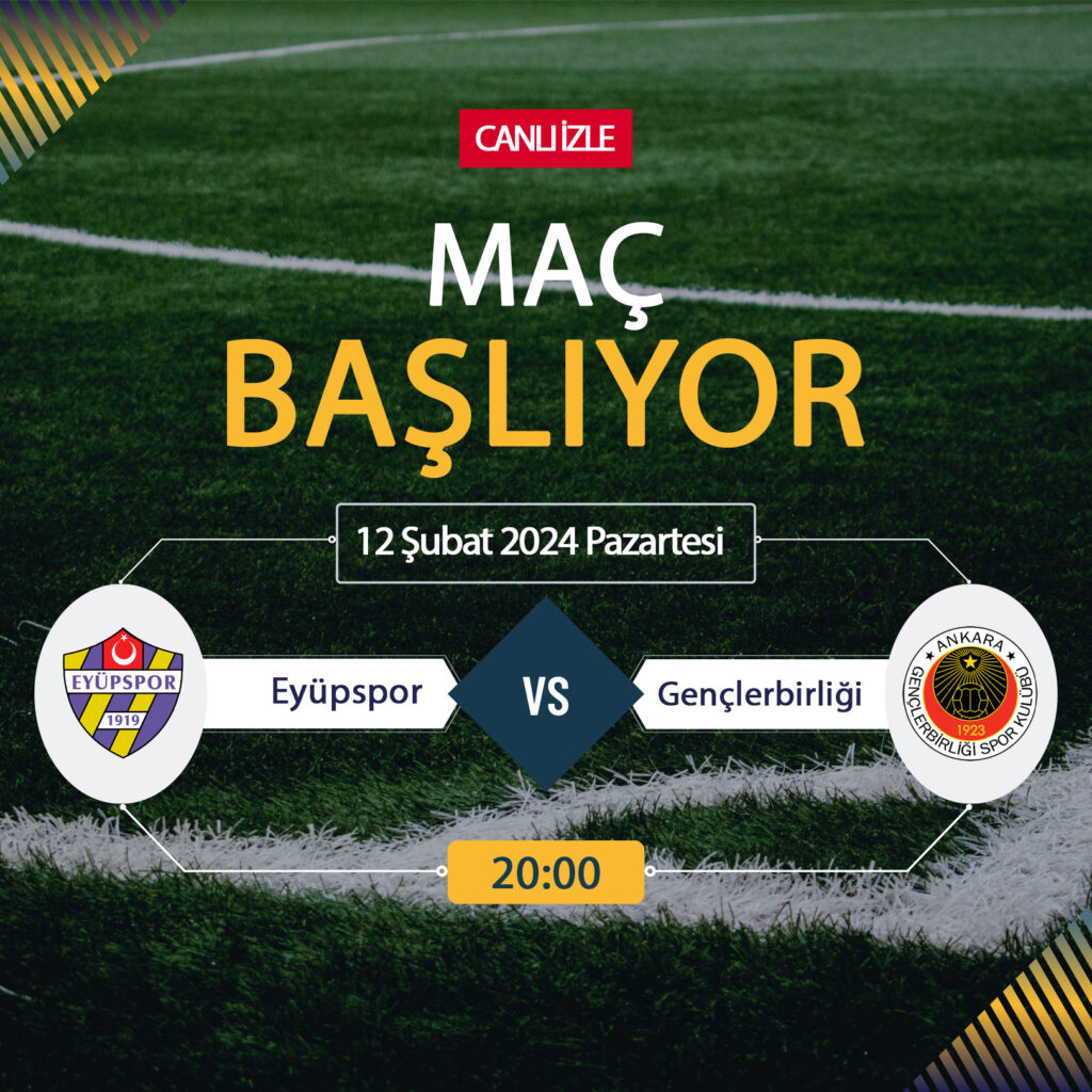 Eyüpspor Gençlerbirliği maçı ne zaman? CANLI İZLE Eyüpspor Gençlerbirliği maçı saat kaçta, hangi kanalda? TRT Spor Canlı İzle! Eyüpspor Gençlerbirliği maçını bedava İZLE