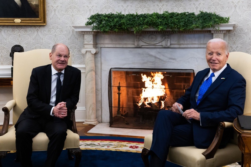 Biden ve Scholz, Ukrayna ile Orta Doğu’yu görüştü