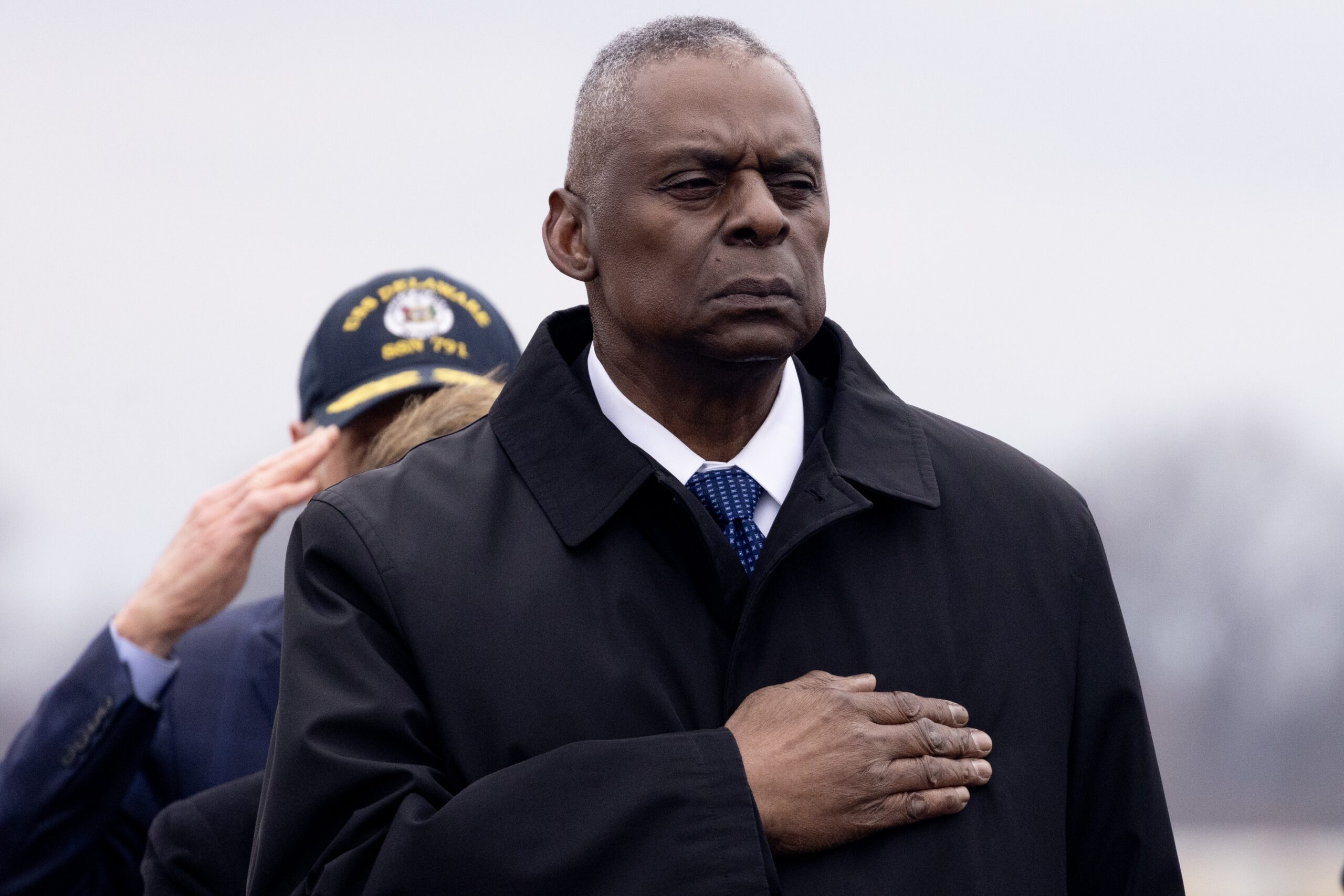 Dignified Transfer of fallen US service members at Dover Air Force Base in Dover, Delaware