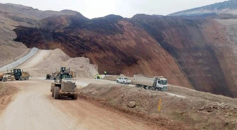 Erzincan’daki altın madeninde toprak kayması! Bölgeden ilk açıklamalar