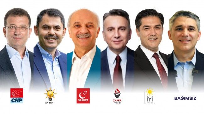 31 Mart seçimlerinde İBB için yarışacak adaylar