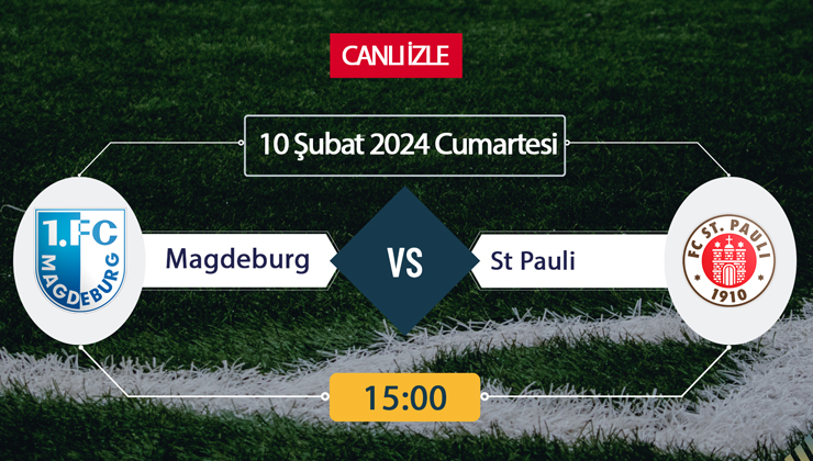 Magdeburg St Pauli maçı ne zaman? CANLI İZLE Magdeburg St Pauli maçı saat kaçta, hangi kanalda? BeIN Sports Canlı İzle! Magdeburg St Pauli maçını bedava İZLE