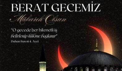 Berat Kandili mesajları 2024! En güzel Berat Kandili mesajları! Ramazan’ın habercisi Berat Kandili mesajları kısa ve öz! Berat Kandili mesajları yeni dualı ve ayetli