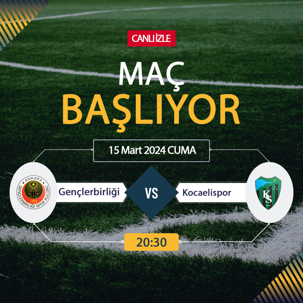 Gençlerbirliği Kocaelispor maçı ne zaman, saat kaçta, hangi kanalda? Gençlerbirliği Kocaeli bedava izle!