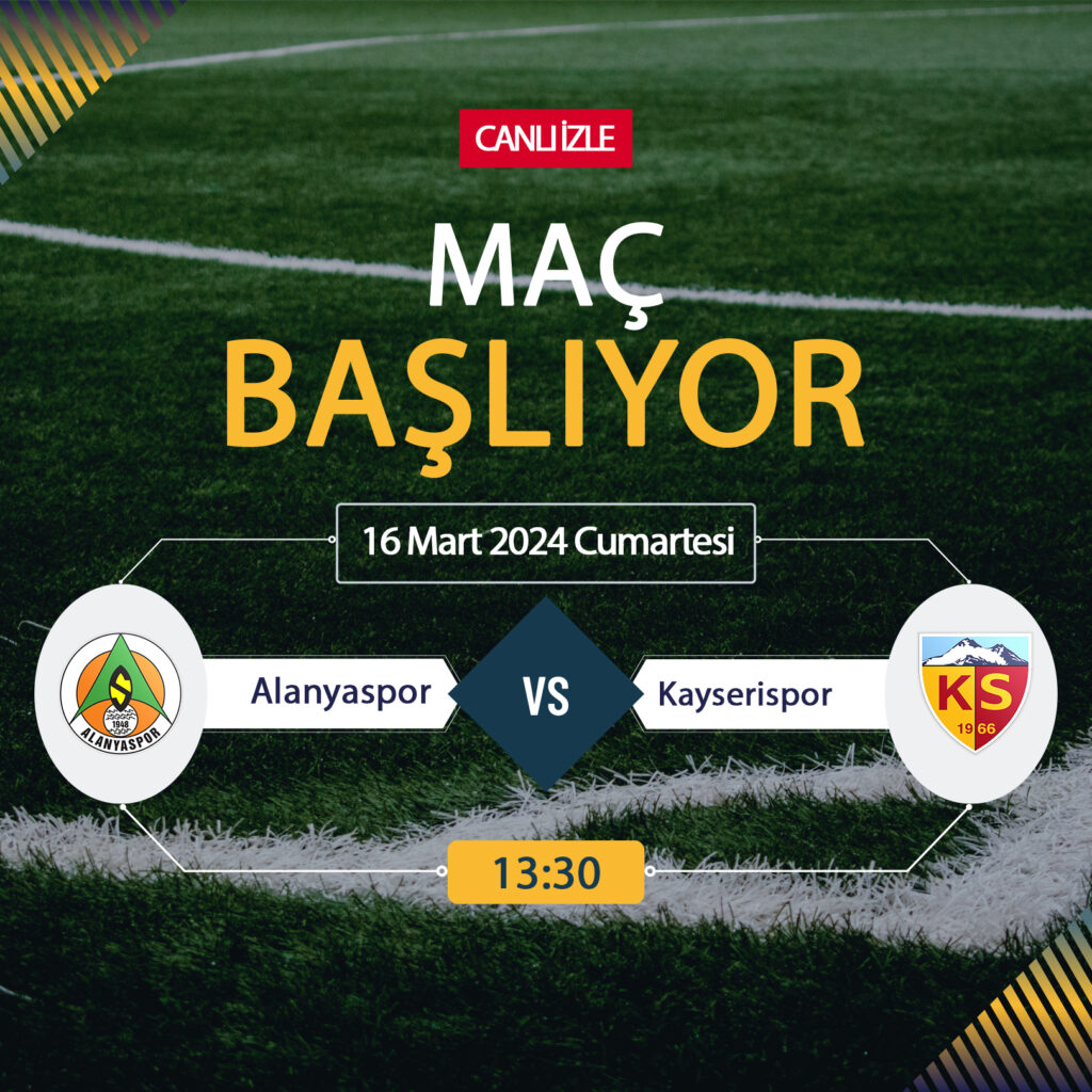 Alanyaspor Kayserispor maçı ne zaman, saat kaçta, hangi kanalda? Alanyaspor Kayserispor bedava izle