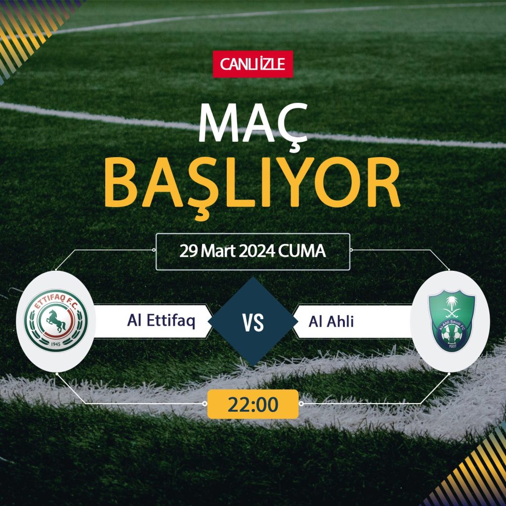 Al Ittifaq Al Ahli maçı ne zaman, saat kaçta, hangi kanalda? Al Ittifaq Al Ahli Jeddah bedava izle