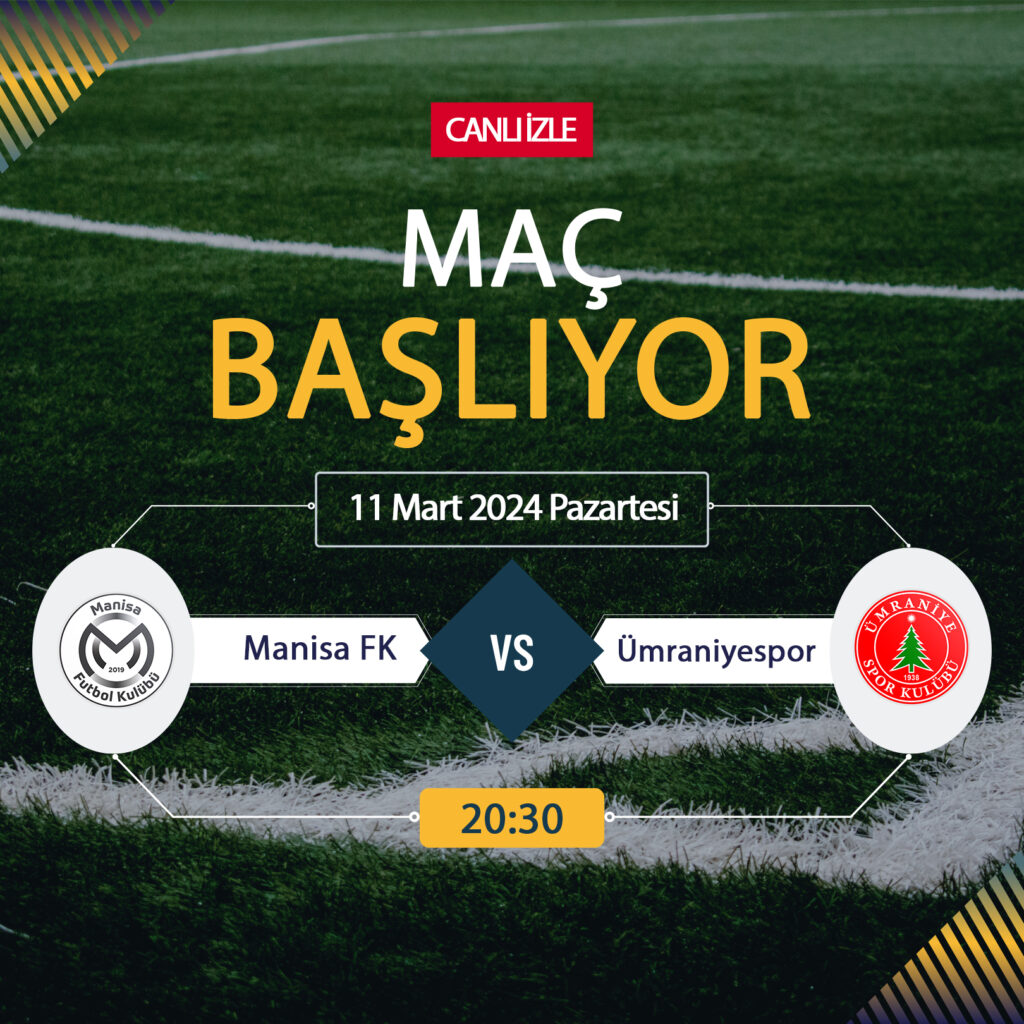 Manisa FK Ümraniyespor maçı ne zaman? Manisa Ümraniye maçı saat kaçta, hangi kanalda? Manisa FK Ümraniyespor maçını bedava İZLE