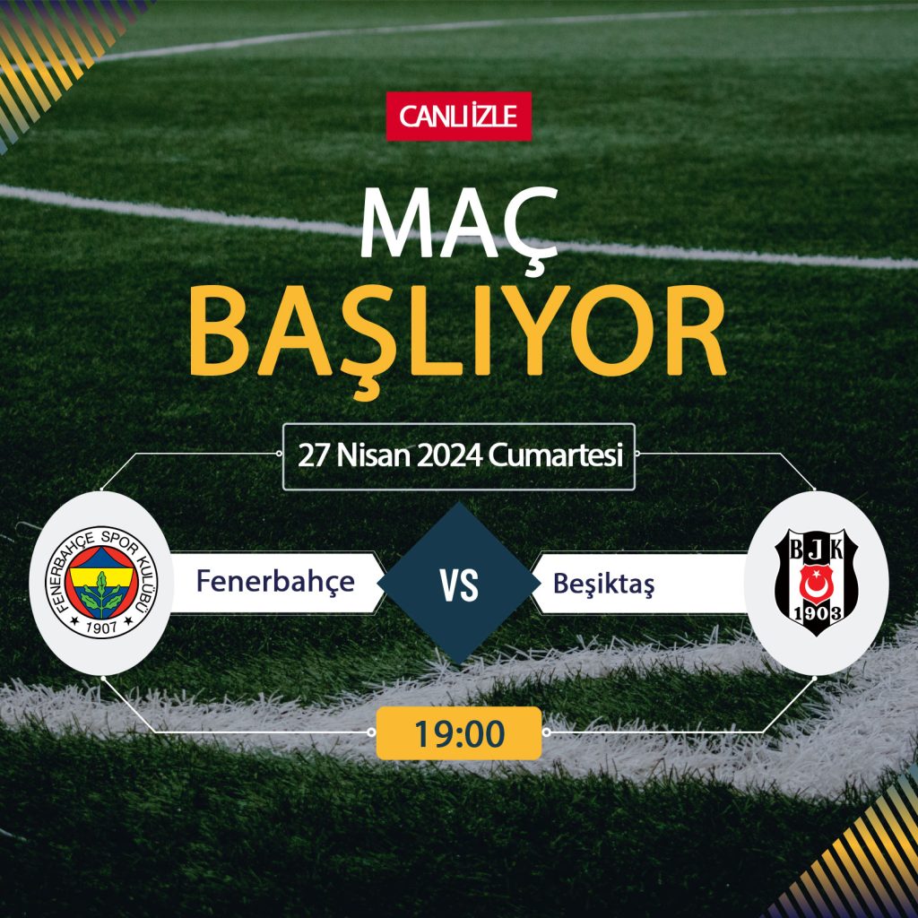 Fenerbahçe Beşiktaş maçı Bein Sports, TARAFTARIUM 24 CANLI İZLE! FB BJK Canlı Donmadan Şifresiz izleme linki