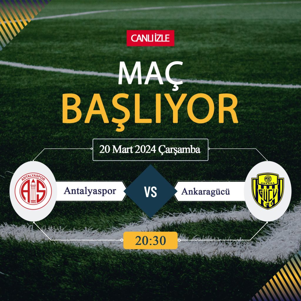 Antalyaspor Ankaragücü maçı ne zaman, saat kaçta, hangi kanalda? Antalyaspor Ankaragücü bedava izle