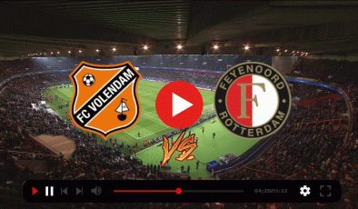 CANLI İZLE! Volendam – Feyenoord TV8.5 Donmadan Şifresiz Canlı Maç İzle