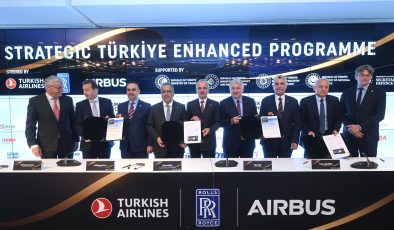 Türk Hava Yolları-AİRBUS- Rolls-Royce Arasında Dev İş Birliği